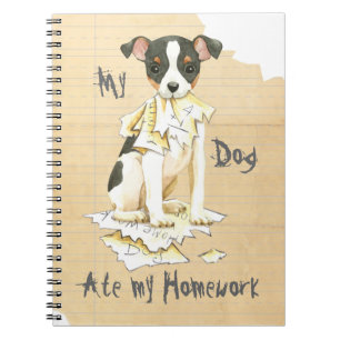 Carnet My Toy Fox Terrier Ate my Homework