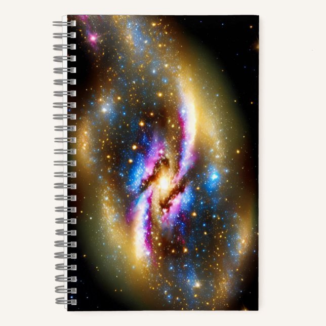 Carnet Mystic Cosmos Sky Bright Sky Universe Sky Galactic (Recto)