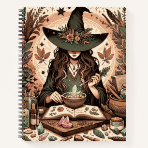 Carnet Mystic Herbalist : L'art de la cuisine et de la sa