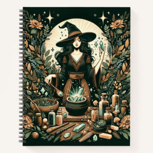 Carnet Mystic Herbalist : L'art de la cuisine et de la sa