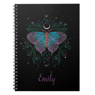 Carnet Mystical Moth Customisé
