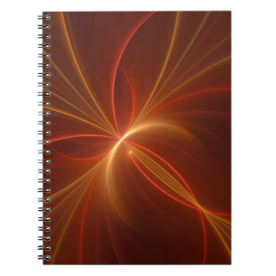 Carnet Mystique Abstrait Fractal Art Moderne Couleurs cha