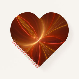 Carnet Mystique Abstrait Fractal Art Moderne Couleurs cha