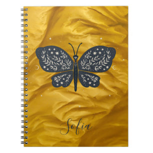 Carnet mystique papillon céleste