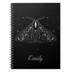 Carnet mystique papillon céleste