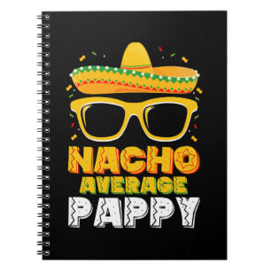 Carnet Nacho Moyenne Pappy Papa Famille Cinco De Mayo