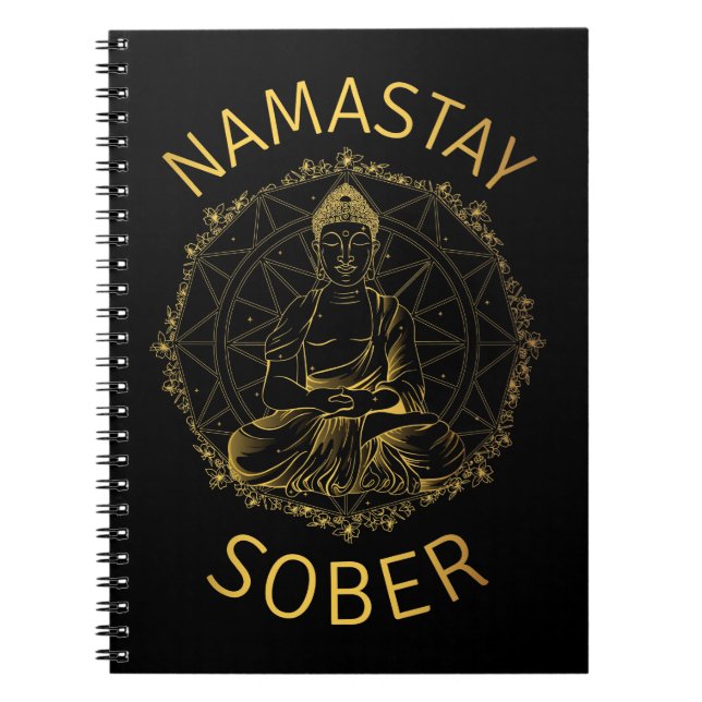 Carnet Namastay Sober II (Devant)