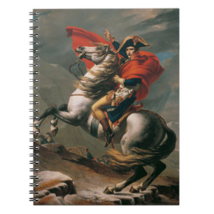 Carnet Napoléon avec cheval, Col du Saint-Bernard
