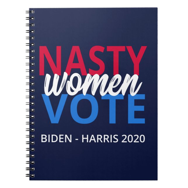 Carnet Nasty Women Vote II (Devant)