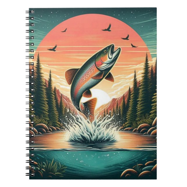 Carnet Nature extérieure de la truite (Devant)