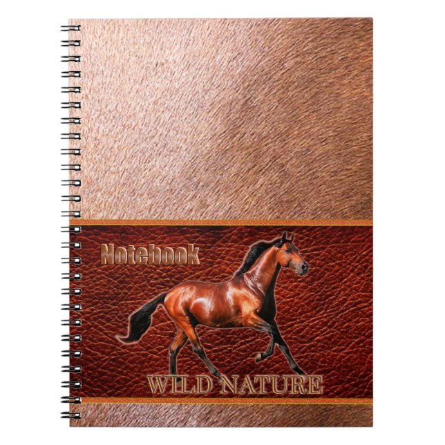 Carnet NATURE SAUVAGE - Collection design CHEVSE (Devant)