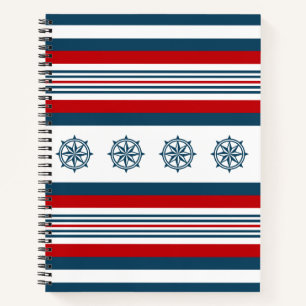 Carnet Nautical themed design