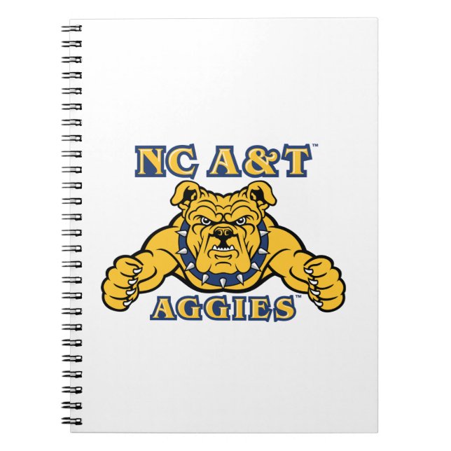 Carnet NC A&T Agences | Aggie Bulldog (Devant)