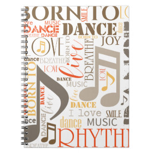 Carnet Né à Dance Brown ID277