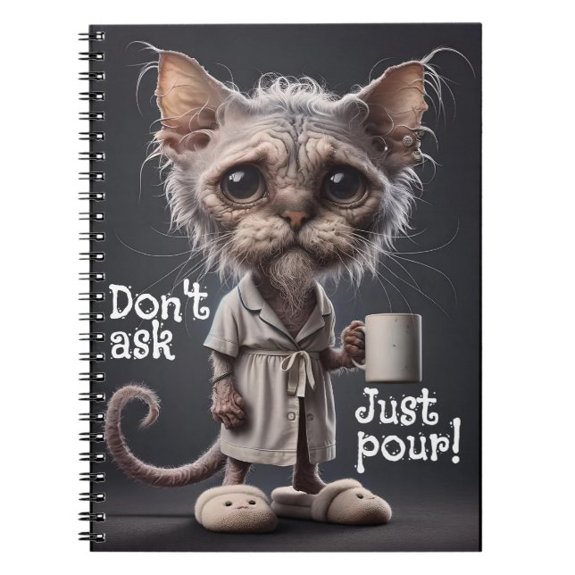 Carnet Ne demande pas, juste pour ! (Devant)
