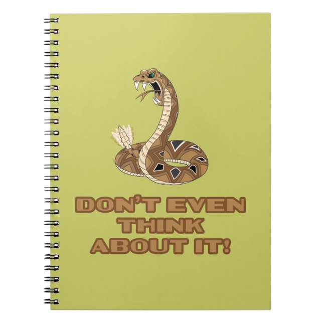 Carnet Ne marchez pas sur moi (Devant)