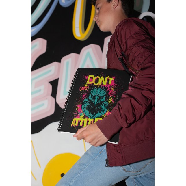 Carnet Ne pas attraper aucune attitude - Sarcastique (Créateur téléchargé)