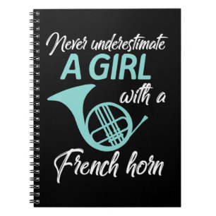 Carnet Ne Sous-Estimez Jamais Une Fille Avec Une Guitare 