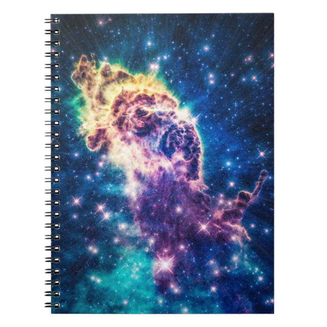 Carnet Nebula colossale de Galaxie spatiale (Devant)