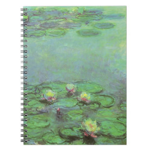 Carnet Nénuphars de Claude Monet, Impressionnisme Vintage