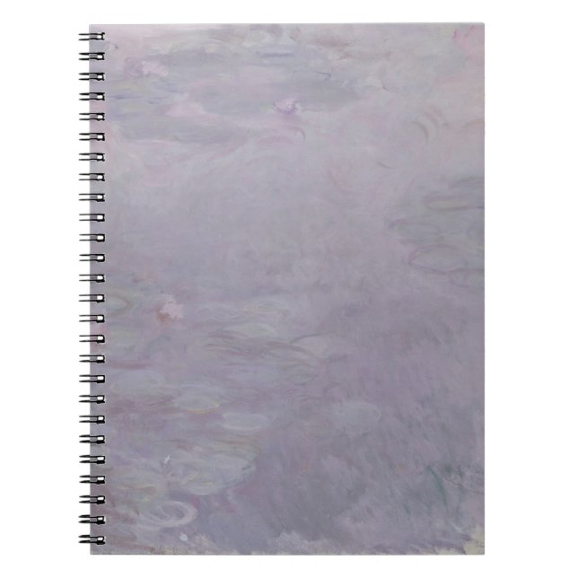 Carnet Nénuphars de couleur claire de Claude Monet | (Devant)