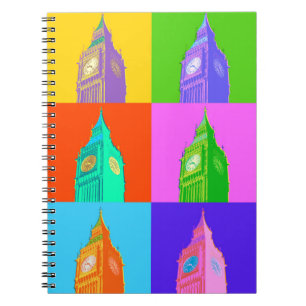 Carnet Néon Big Ben d'art de bruit