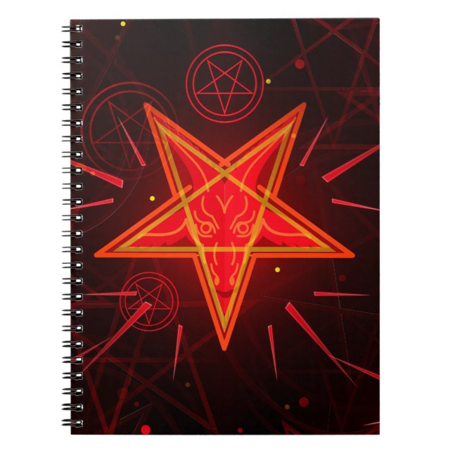 Carnet néon démon (Devant)
