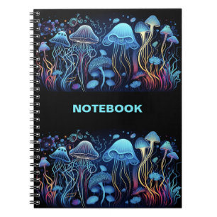 Carnet Neon Jellyfish