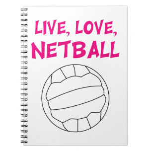 Carnet Net-ball vivant d'amour