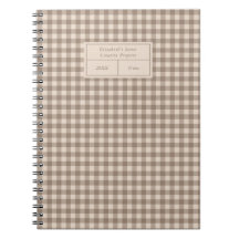 Neutral Rustic Gingham Small Business