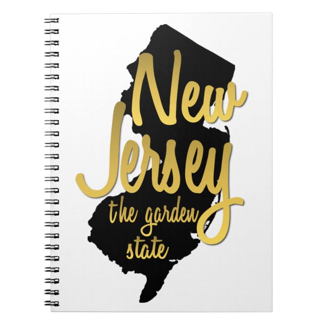 Carnet New Jersey - garden state (Devant)