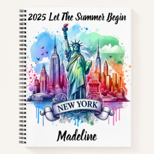 Carnet New York présente des monuments célèbres