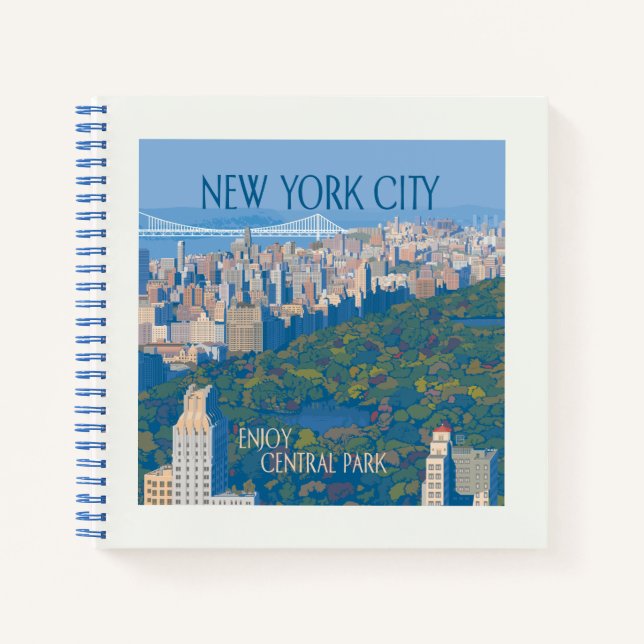 Carnet New York | Profitez de Central Park (Devant)