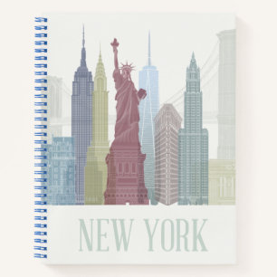 Carnet New York Skyline