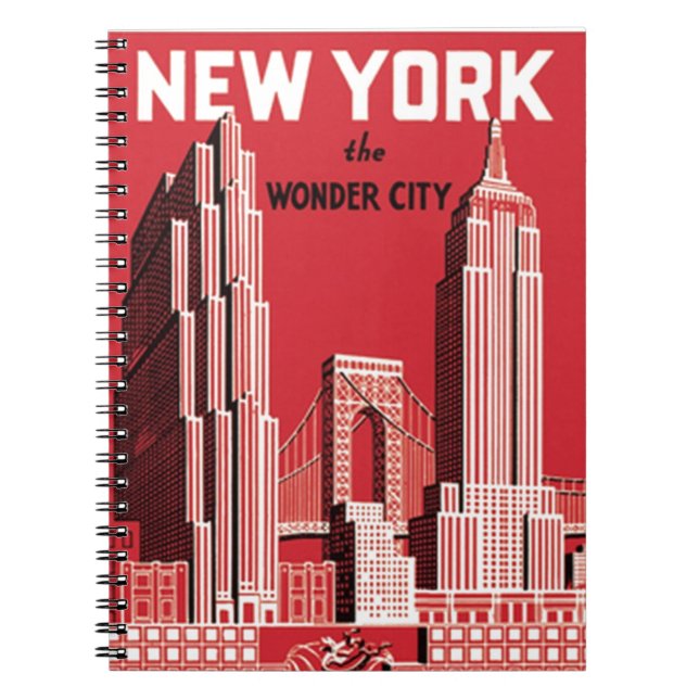 Carnet New York The wonder ville (Devant)