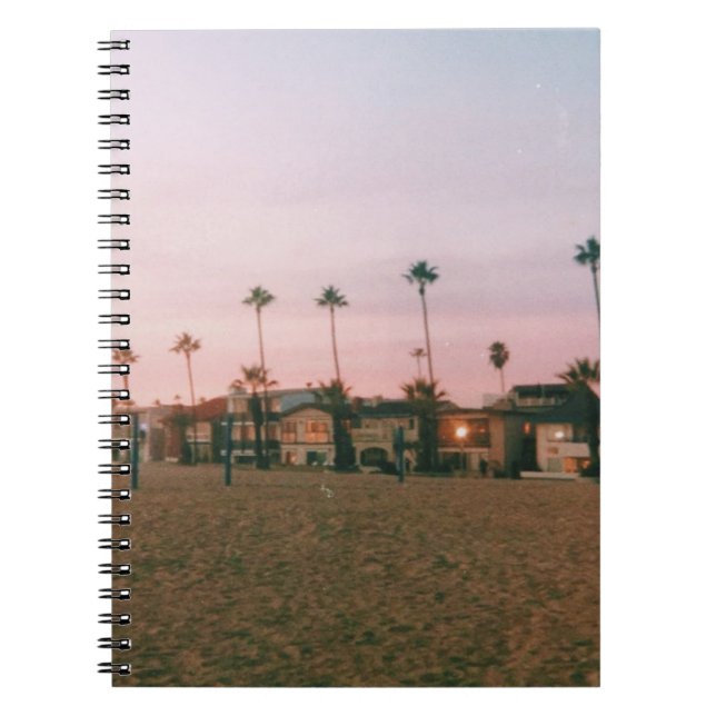 Carnet Newport Beach Pastel Sunset (Devant)