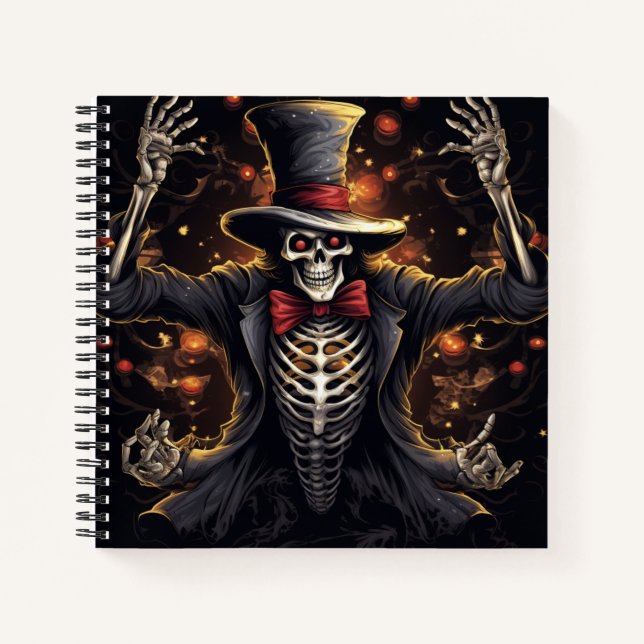 Carnet Night of Enchanted Mysteries Notebook (Front)