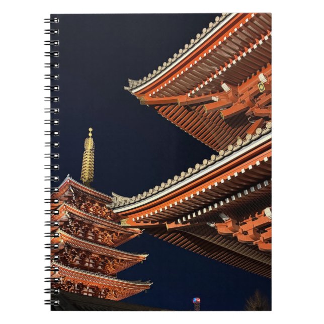 Carnet Night of Kaminarimon in Tokyo Japan (Devant)