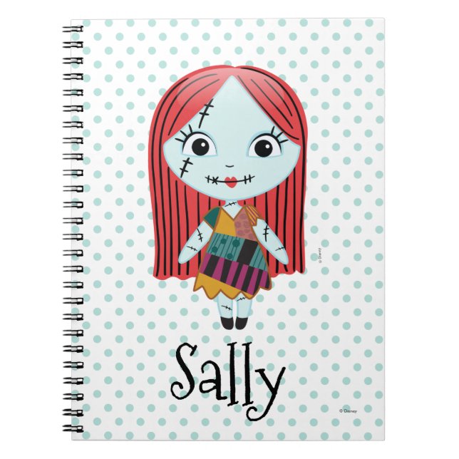 Carnet Nightmare Before Christmas | Sally Emoji (Devant)