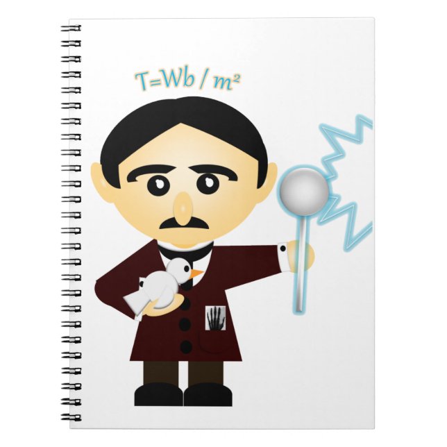Carnet Nikola Tesla (Devant)