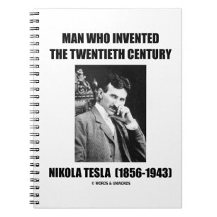 Carnet Nikola Tesla Homme Qui A Inventé Le 20ème Siècle