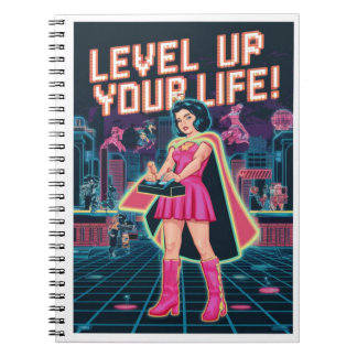 Carnet Niveau supérieur - Retro Gamer Art
