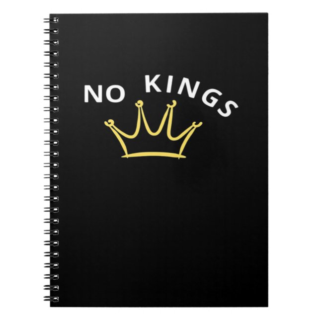 Carnet No Kings Classic Retro Cool (Devant)