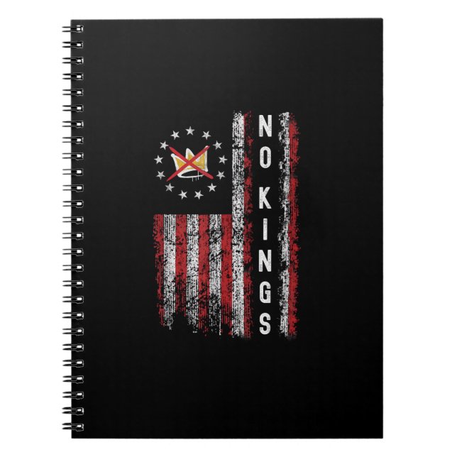 Carnet No Kings In America Minimal Clean (Devant)