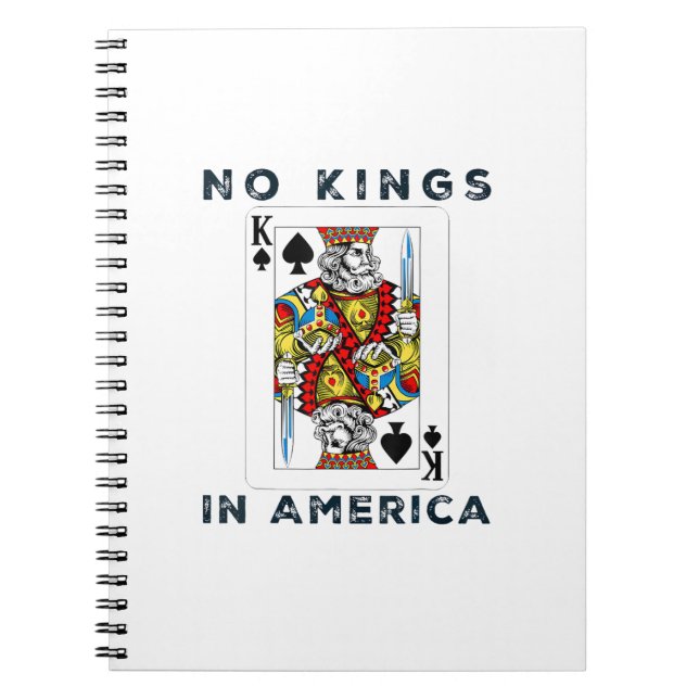 Carnet No Kings In America We The People Political Creati (Devant)