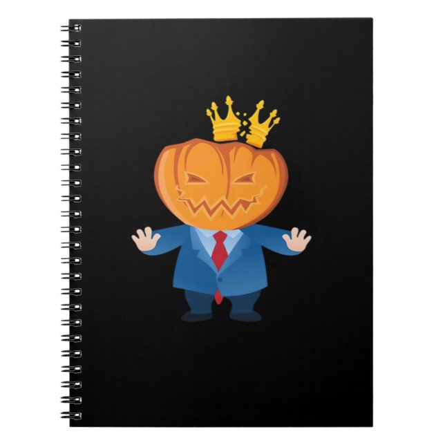 Carnet No Kings - Trumpkin Citrouille Classic (Devant)
