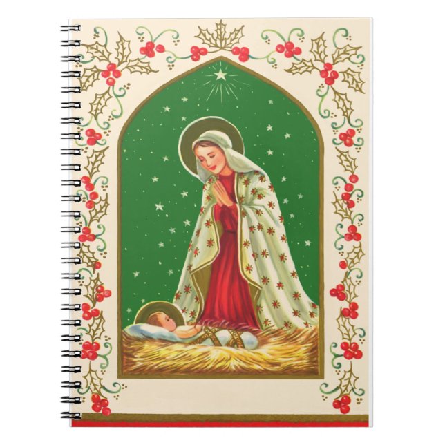 Carnet NOB165 Mary et bébé Jesus.tif (Devant)