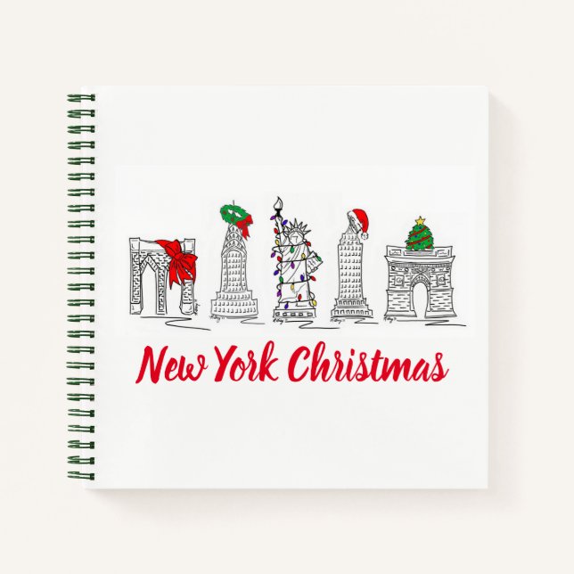 Carnet Noël à New York Noël à New York (Devant)