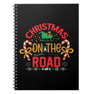 Carnet Noël de Noël de Noël sur la route