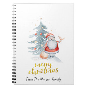 Carnet Noël du sapin du Père Noël